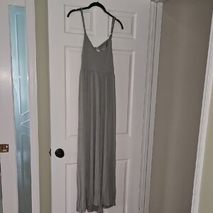 Elegant Sage Green Maxi Dress